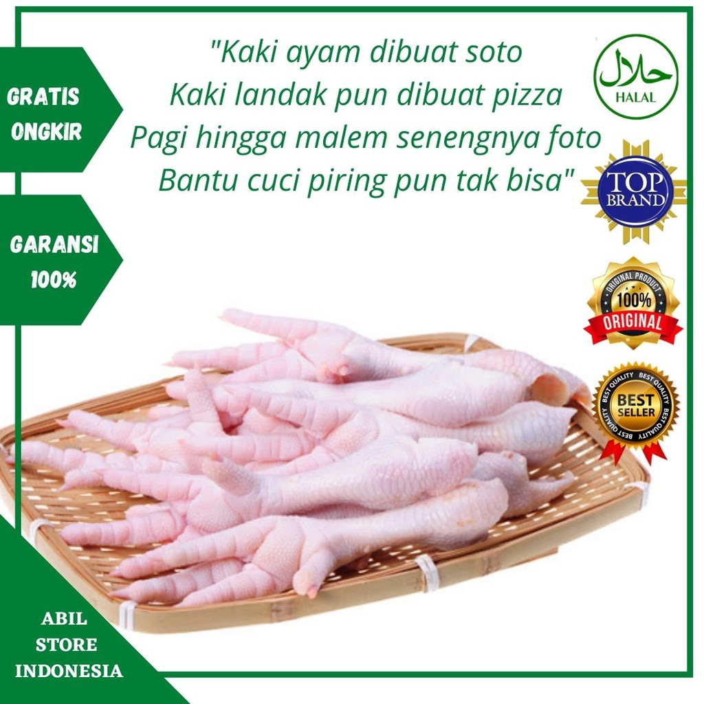 

SAYURAN SEGAR SAYUR CILACAP FRESH BERKUALITAS CEKER AYAM 500 GRAM