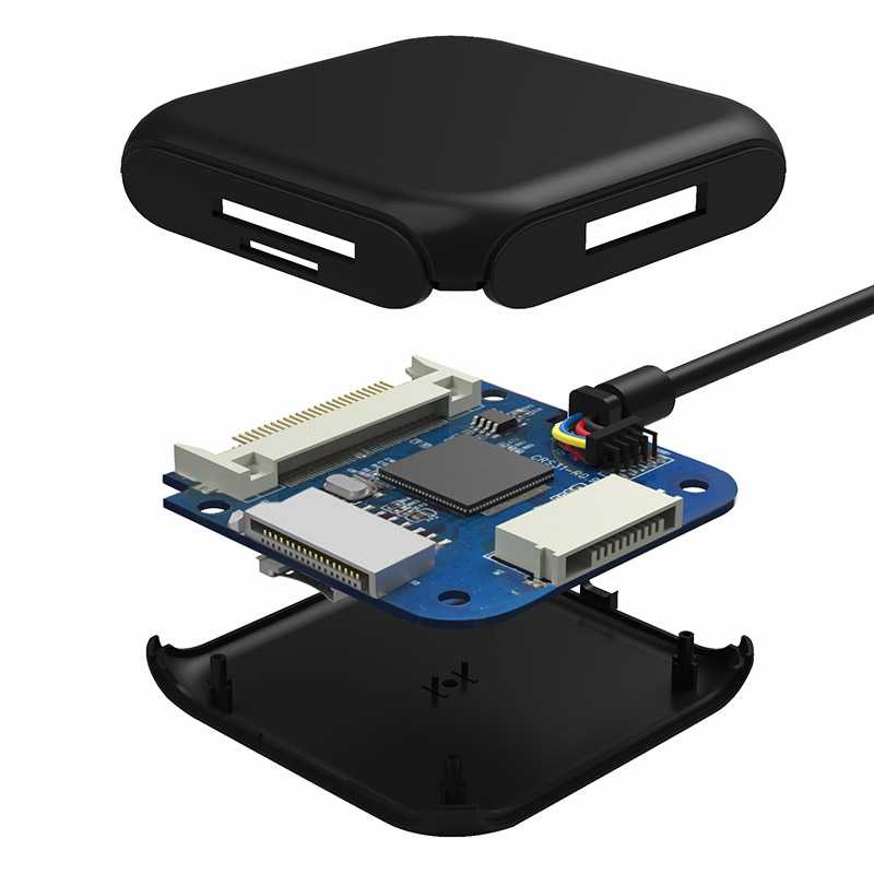 Orico Card Reader USB 3.0 TF SD CF MS - CRS31A-03 ( Al-Yusi )