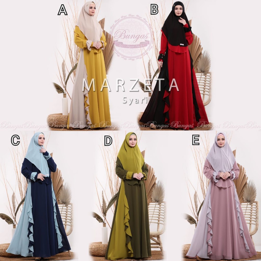 SALE Gamis MARZETA Original by BUNGAS