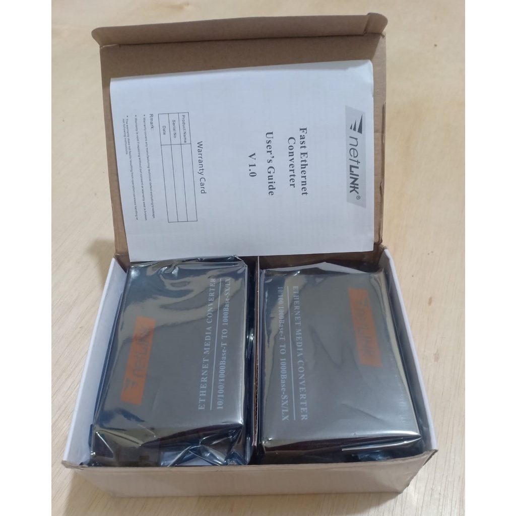 Htb Gigabyte 100/1000 Netlink HTB GS03 HTB-GS03 Gigabit Single mode Media Converter