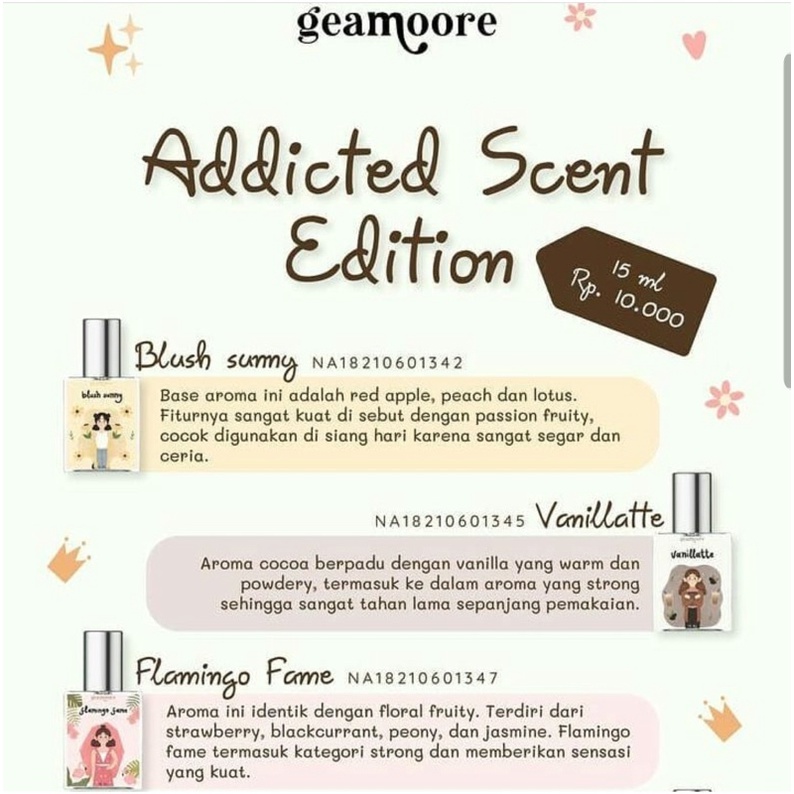 [ READY ] Geamoore Parfum BPOM 6ml / Inspired Parfum Roll On-3