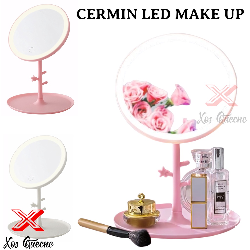 [XOQ] CERMIN LED TOUCH SENSOR/KACA CERMIN RIAS / KACA CERMIN MAKEUP