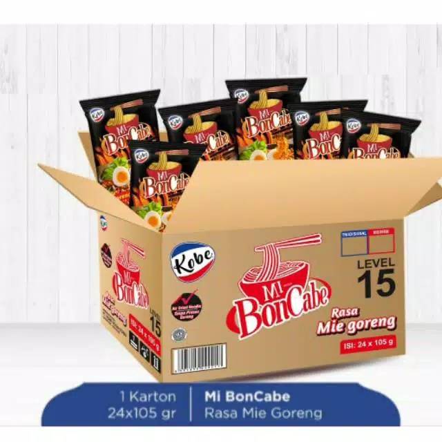 

GROSIR DUS ISI 24 PCS MIE BONCABE LEVEL 15