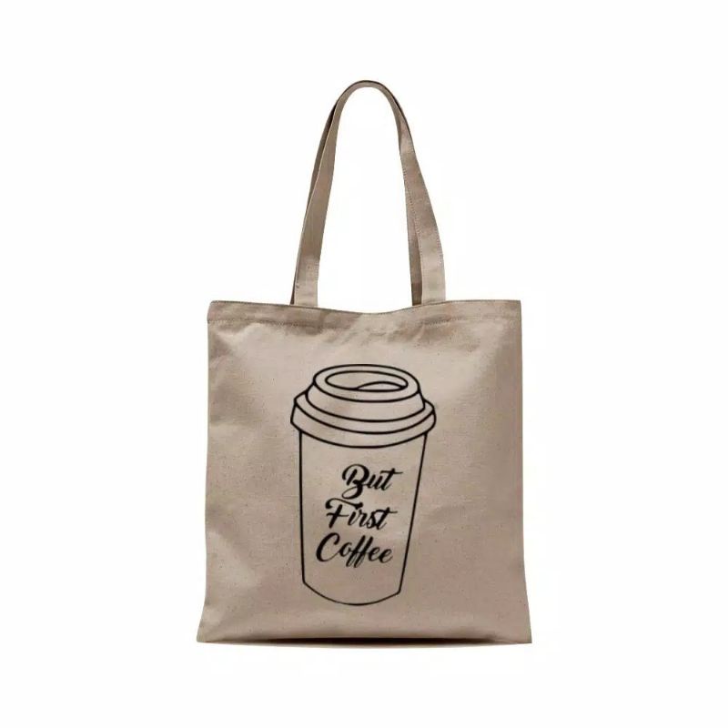 Tote Bag Wanita Coffe Ada Relsleting Tas Wanita Murah