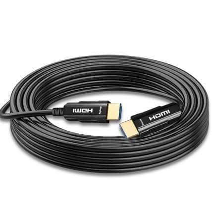 Kabel Hdmi Fiber Optic Hdmi 40 M Support 4K Uhd Hdmi 2.0 Terbaru