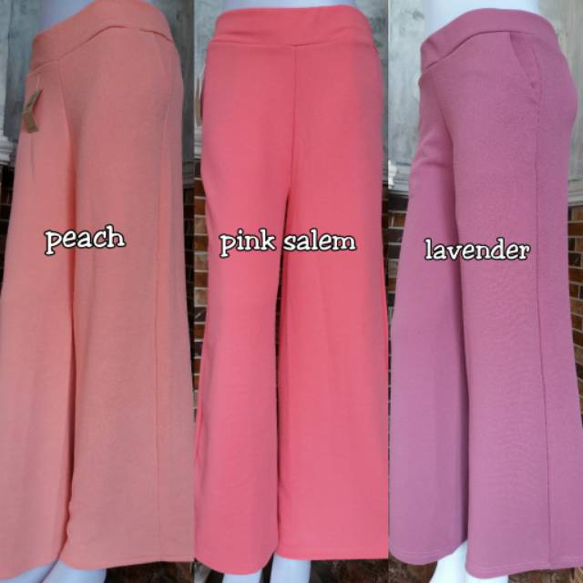 Grosir Murah!! Kulot Waffle krep / Kulot Panjang Wanita / Kulakan Grosir Ecer Murah