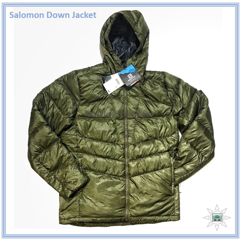 Jaket Salomon Down Original Not drifter Primaloft RAB Bulu angsa Gunung