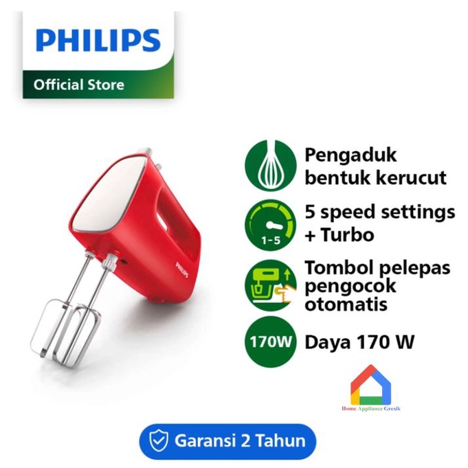 Hand Mixer Philips HR-1552 / Philips Hand Mixer HR1552