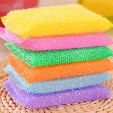 Sponge cuci piring warna warni