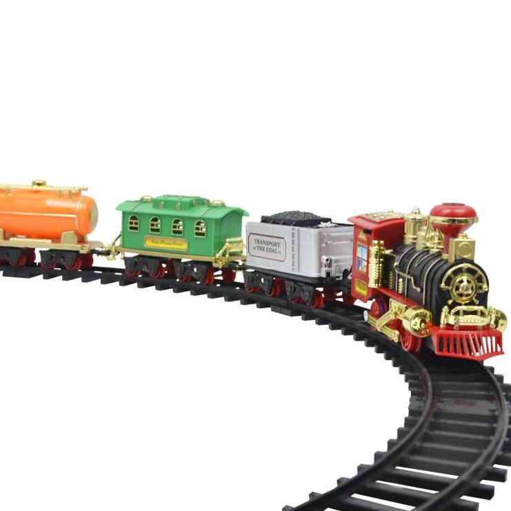PREMIUM TOYS Choochoo Super Train Mainan Anak Kereta Lokomotif Set Lengkap