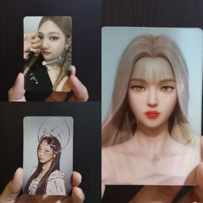 [BACA DESK] photocard official aespa savage lenti synk dive winter ar case/p.o.s ver ningning ar gis
