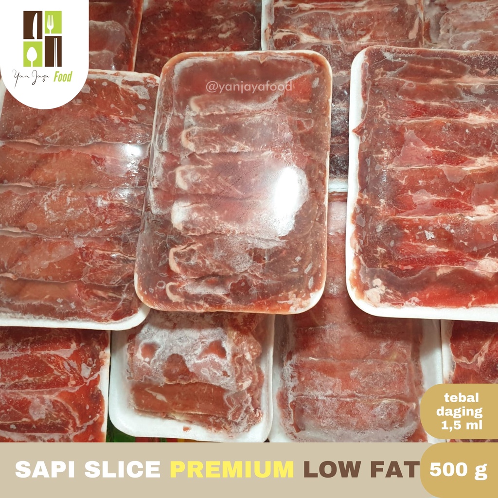 Sapi Slice Low Fat US Premium Shortplate 500gr