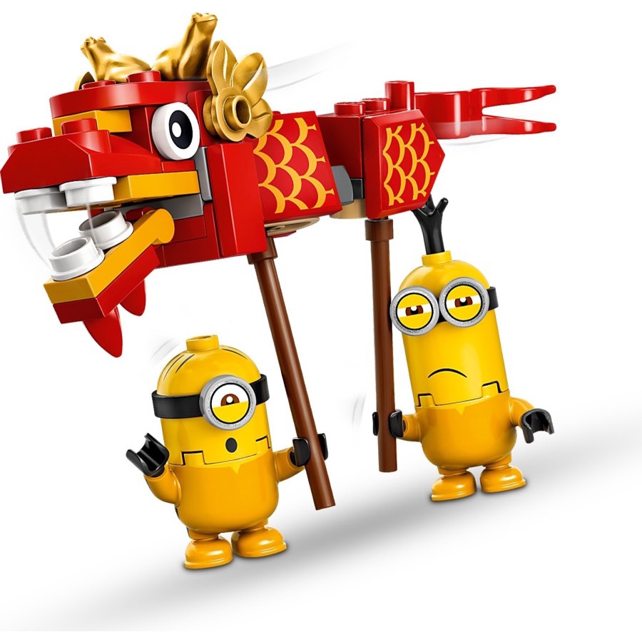 Mainan Lego Anak Original MINIONS 75550 Minions Kung Fu Battle