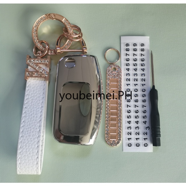 Casing Kunci Remote Mobil Ford Fiesta Focus 2 Ecosport Kuga Escape Falcon Sport Galaxy 2022 / TPU