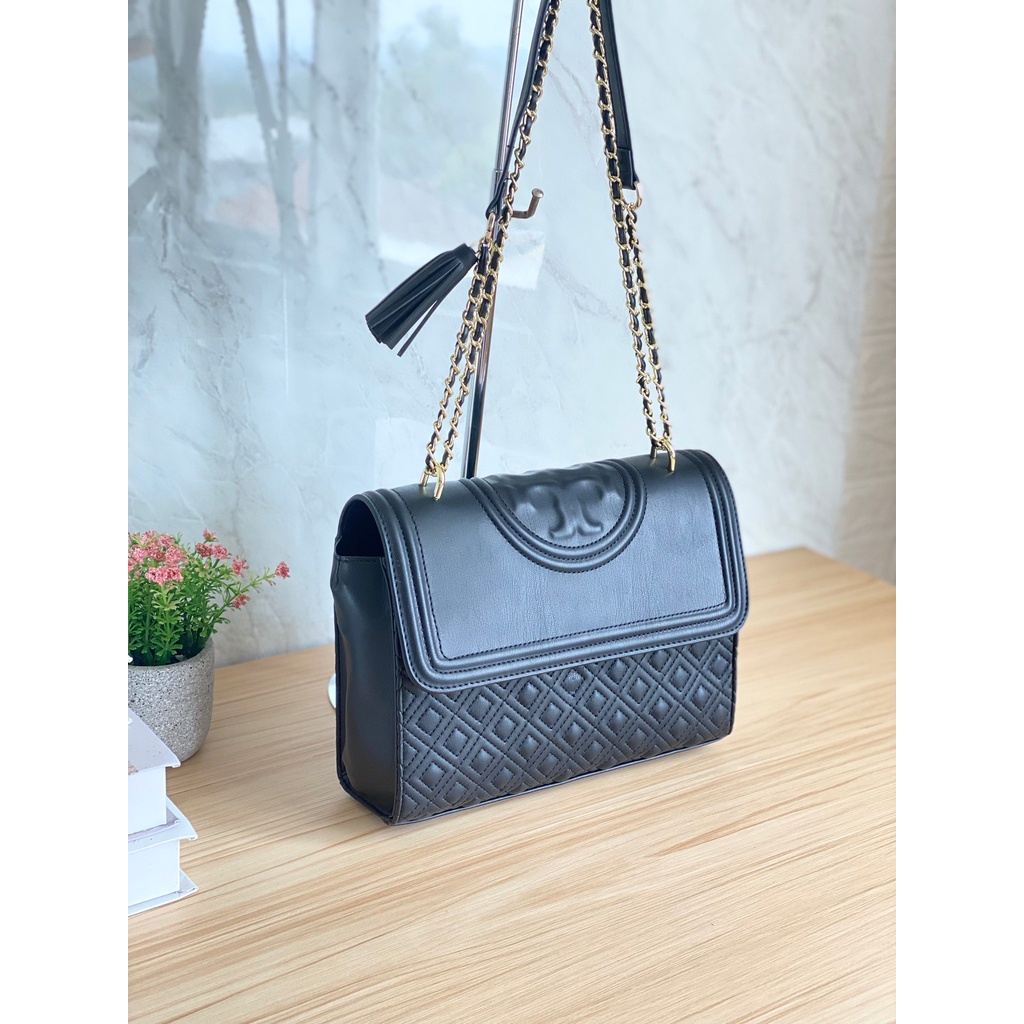 [7.7 Boombastis Sale⚡] - TAS WANITA TB02 FLEMING SMALL 21CM SLING BAG PREMIUM IMPORT