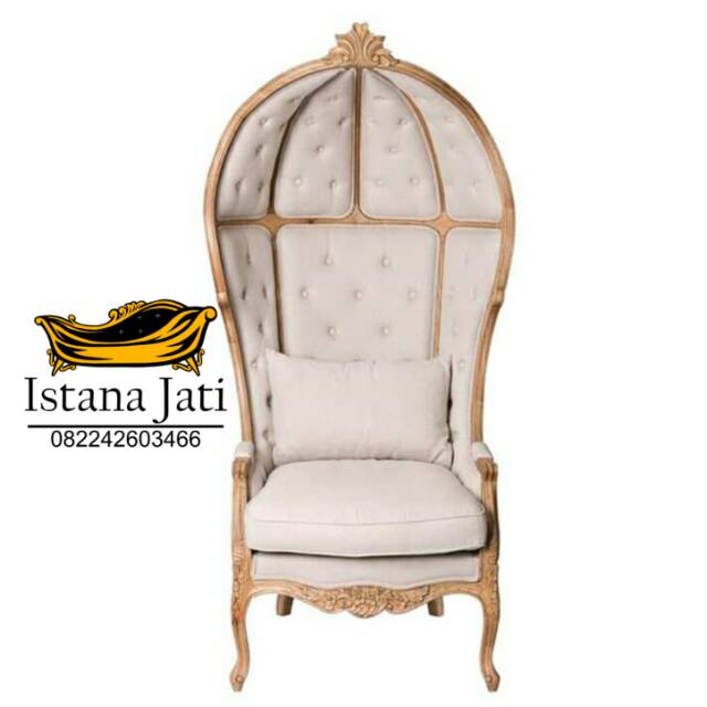 Kursi sofa balon jati/kursi sofa balon antik jati/kursi sofa syahrini gold/kursi sofa stool syahrini