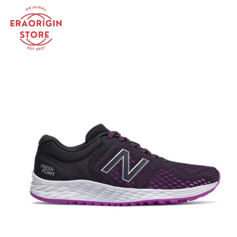 Sepatu Wanita New Balance V2 Black/Purple Original