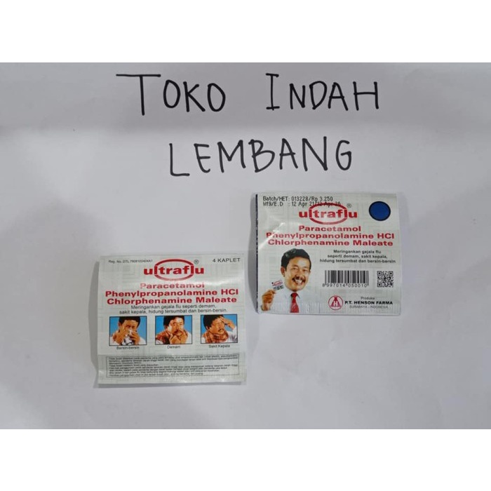 [PROMO] ULTRAFLU 4 TABLET 'GROSIR'