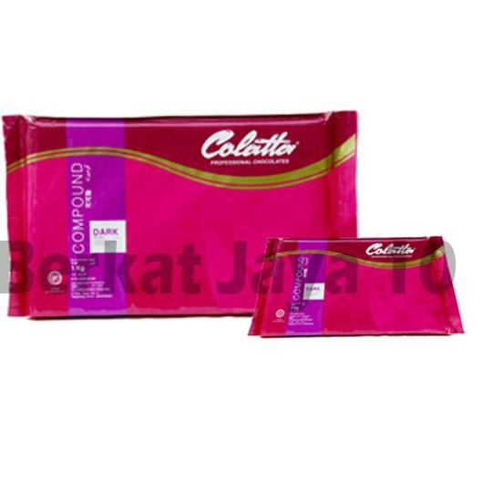 

[ READY ] COLLATA DARK COMPOUND 1 KG Colatta Coklat batang HALAL Murah