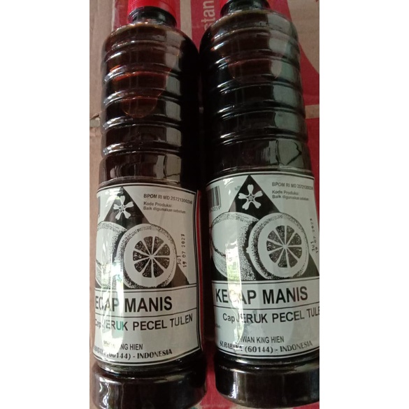 

KECAP MANIS cap JERUK PECEL TULEN BOTOL 600 ML