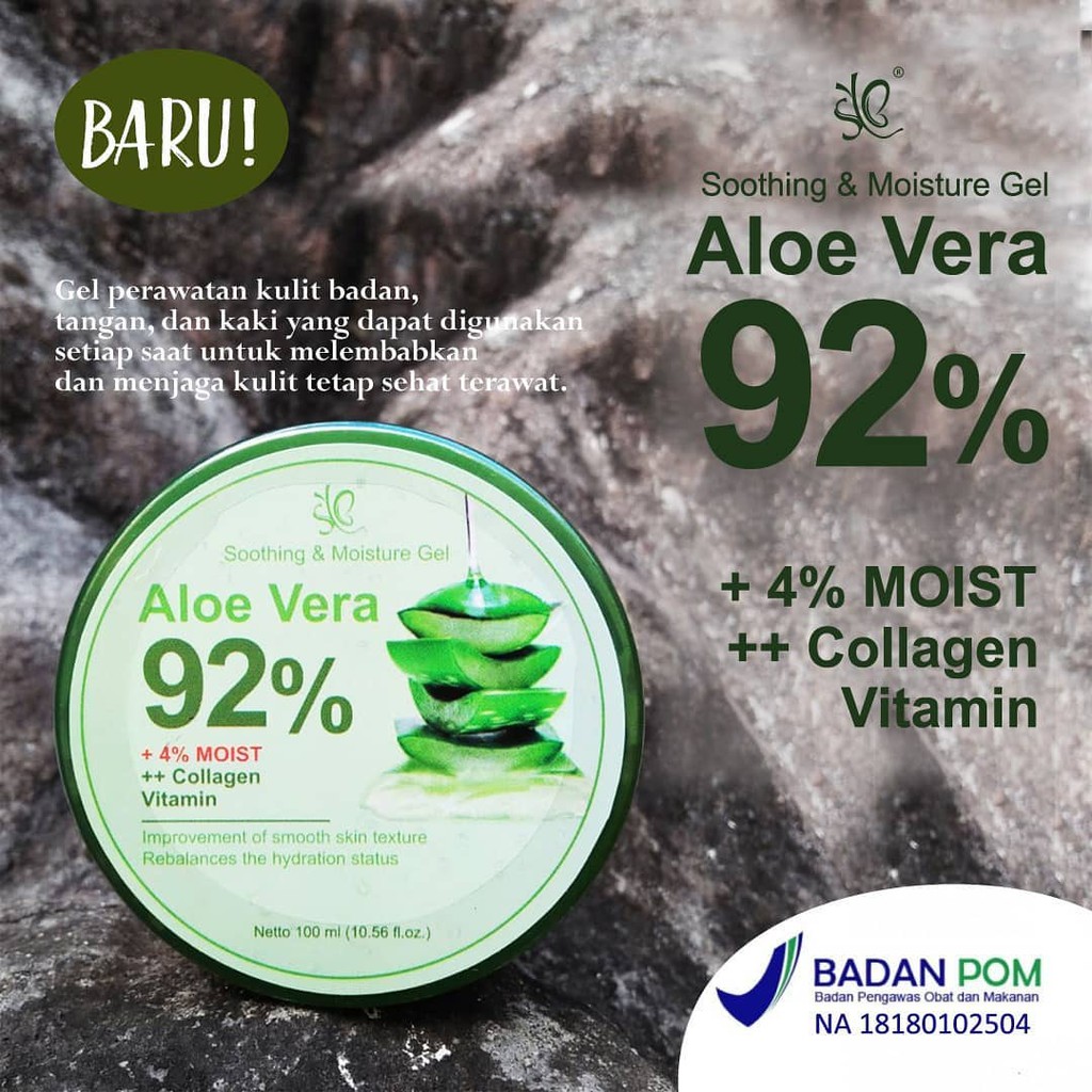 SYB ALOE VERA SOOTHING GEL ORIGINAL / aloevera gel 92%