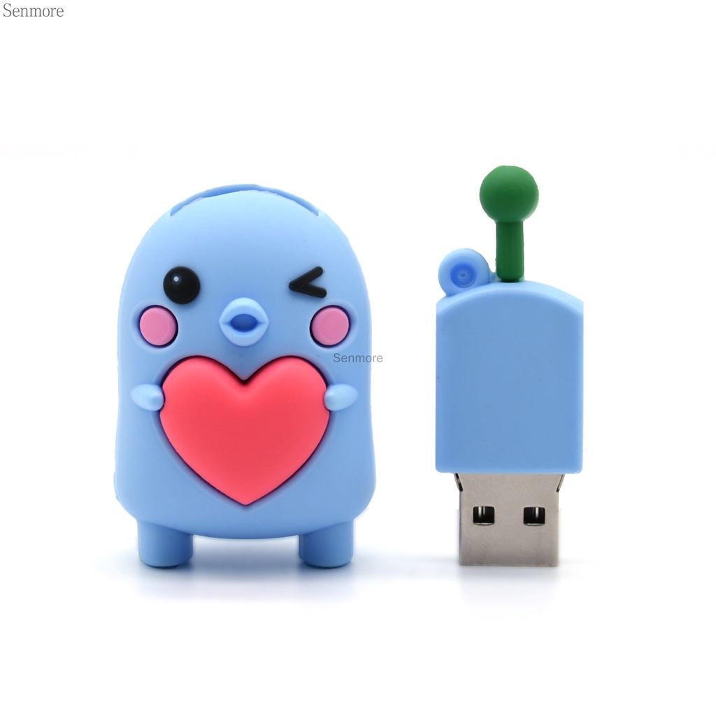 Pen Drive Baru 1GB 8GB 16GB 32GB 64GB Memory Stick Kartun Lucu Usb Flash Drive 128GB Flashdisk Love U Stick