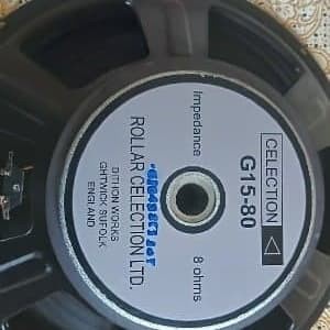 SPEAKER CELECTION ENGLAND G-1580B ORIGINAL 15 INCH