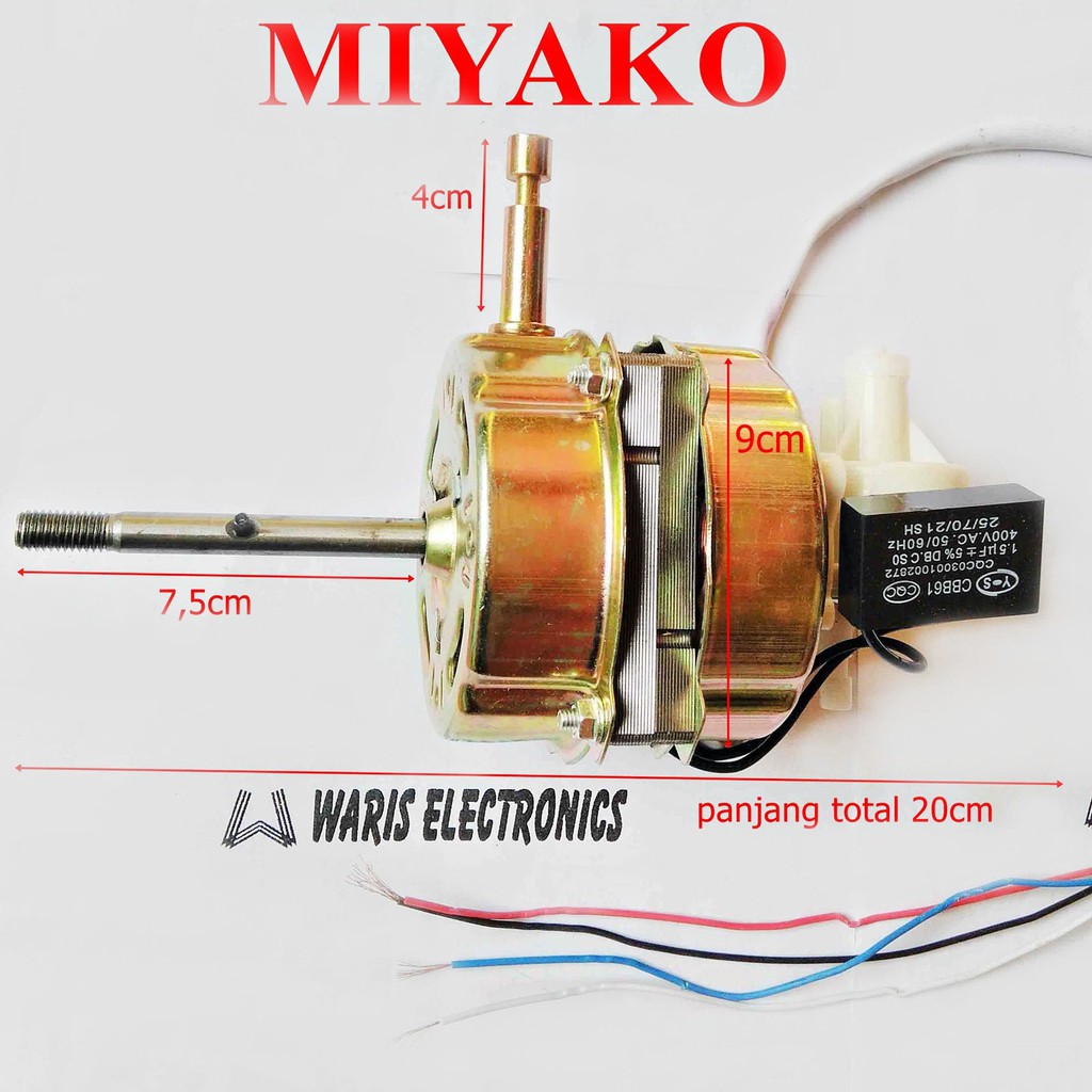 spool spul mesin motor dinamo kipas angin Miyako berdiri stand fan