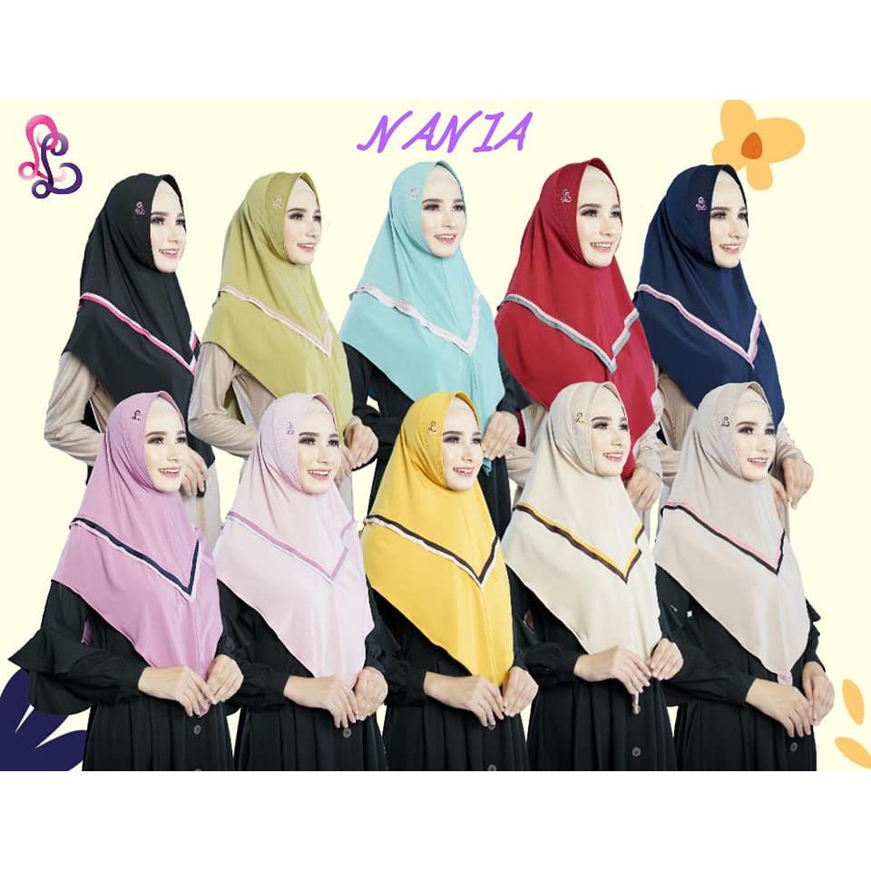 Nania by LinaLivia | Hijab Instan | Jilbab Instan | Jilbab Terlaris  |Jilbab Rebutan-8