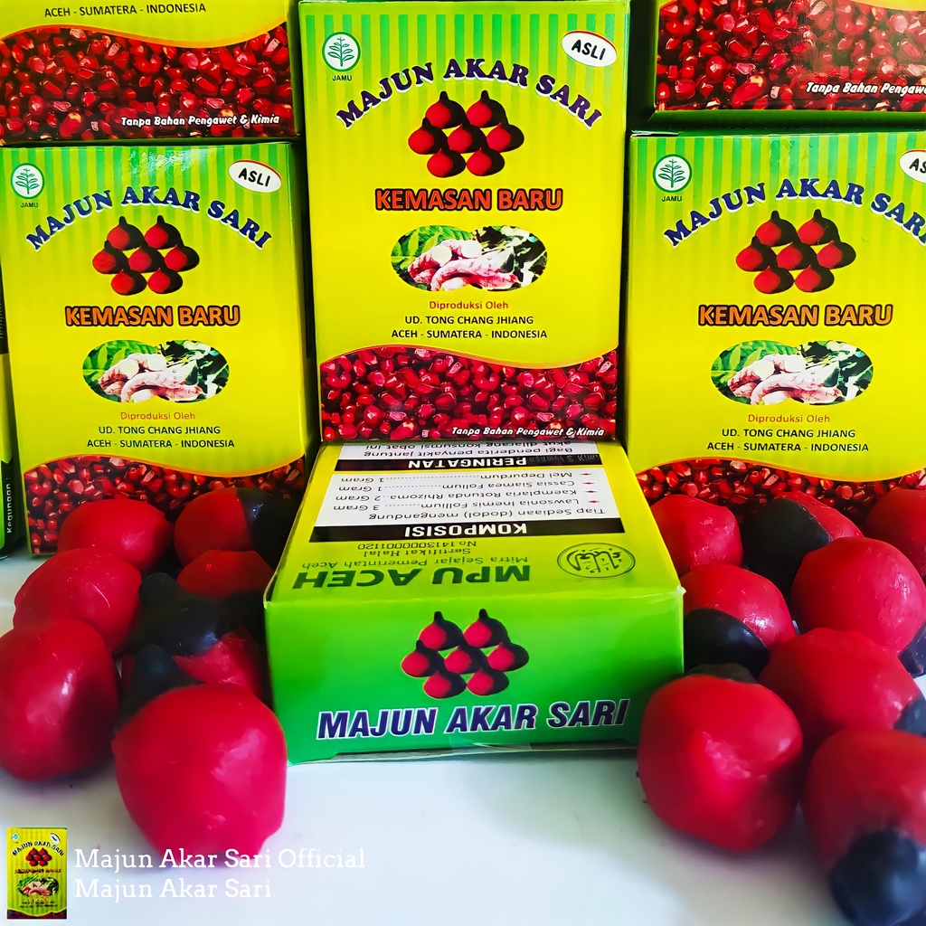 ORIGINAL! Majun Akar Sari Obat Herbal Maag Magh Mah Asam Lambung Gerd Kronis Ampuh