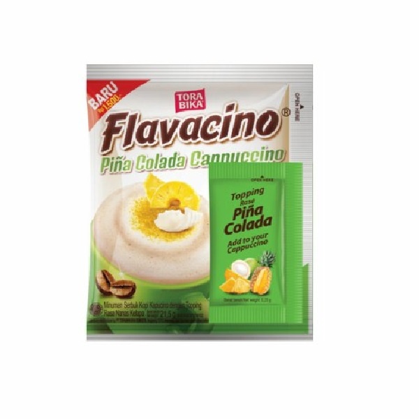 

TORABIKA FLAVACINO PINACOLADA 5X21.5GR