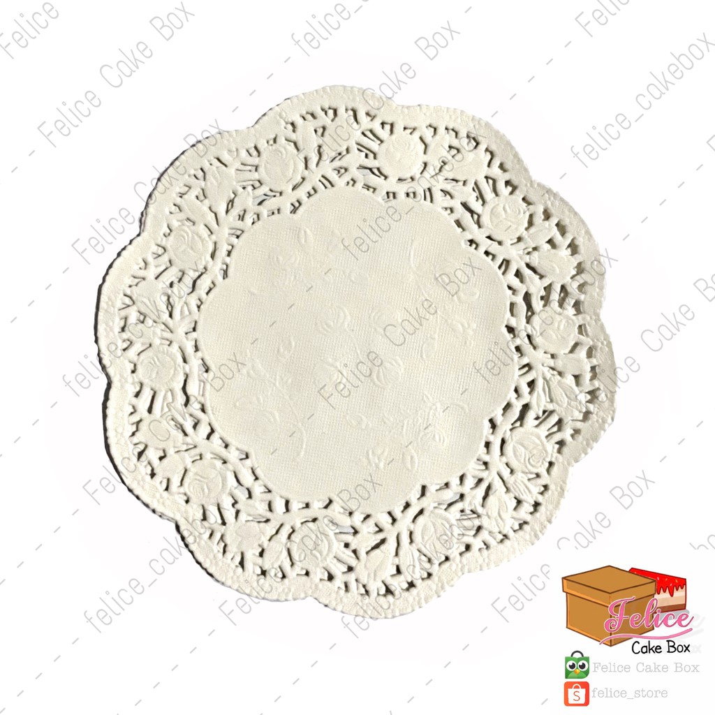 

KERTAS DOLLY (KERTAS ALAS TOPLES KUE KERING) 5,5 INCH isi 10 pcs / KERTAS DOLLEYS