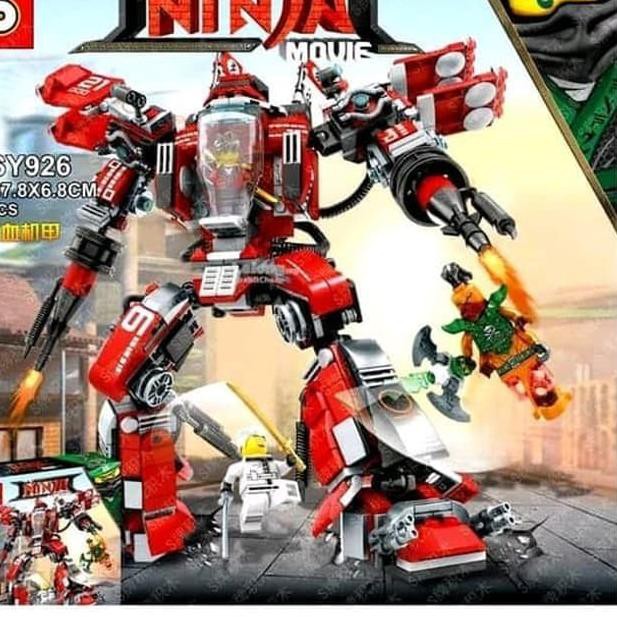 Wch Seru Mainan  Anak Lego  Ninja Go  Sy 926 Ninjago  Robot  