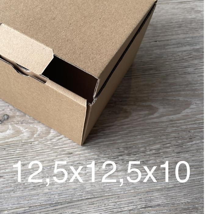 

♘ (10pcs) Kardus 12,5x12,5x10 cm --Die Cut dan easy usage-- ➵