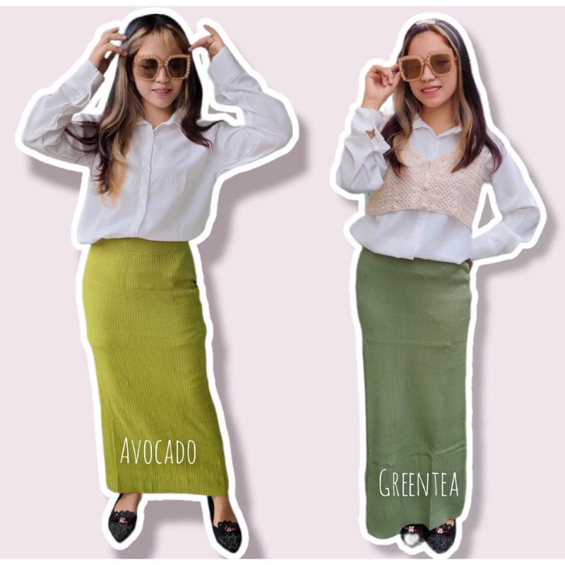 Rok Rajut Span Knit