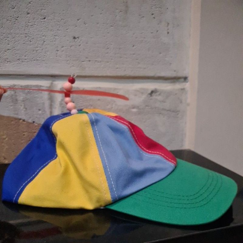 Topi Doraemon Baling baling bambu dewasa