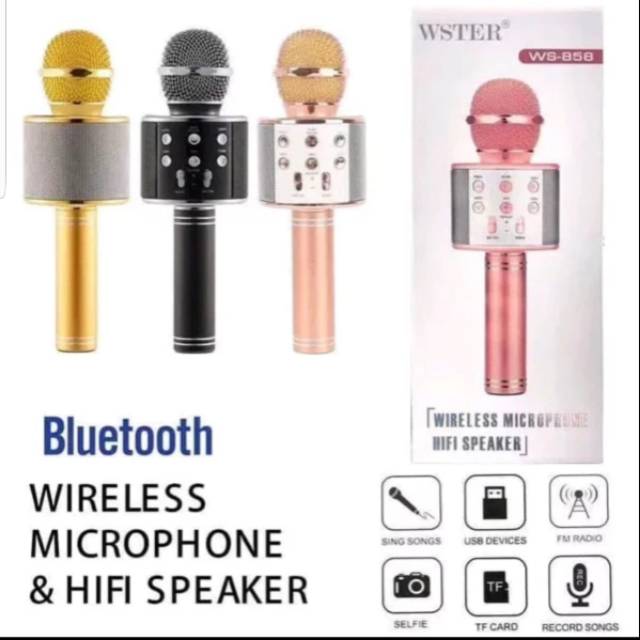 MIC BLUETOOTH WS 858 KAROKE