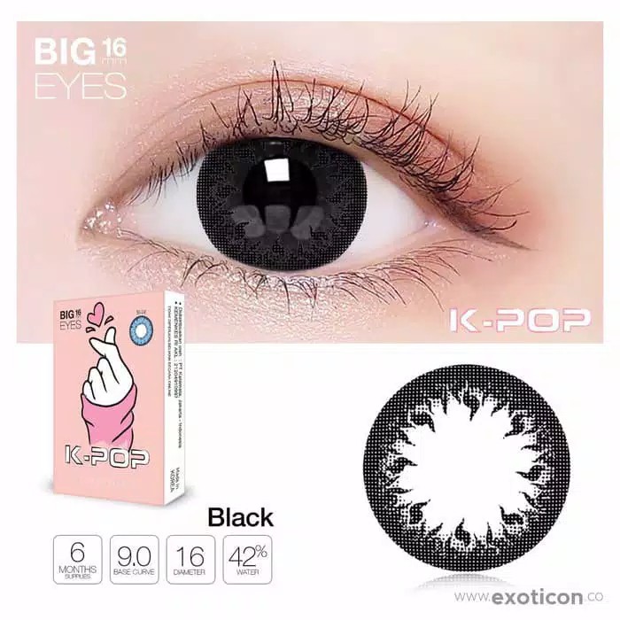 RCS - Softlens KPOP Softlens diameter besar Softlens kpop 16mm kemenkes