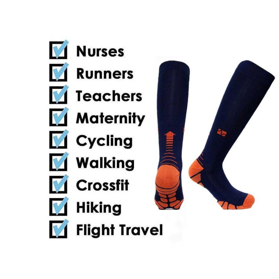 Kaos Kaki Olahraga Sport Compression Socks - T73002