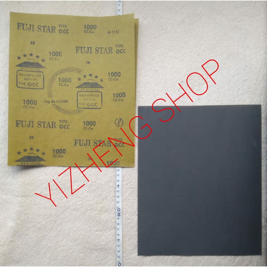 

KERTAS GOSOK FUJISTAR GRADE NO 1000