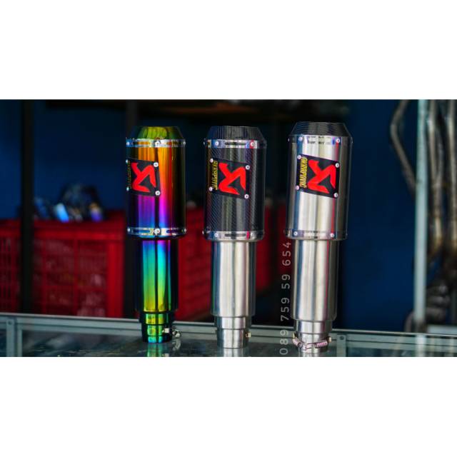 Knalpot Racing Akrapovic Full System