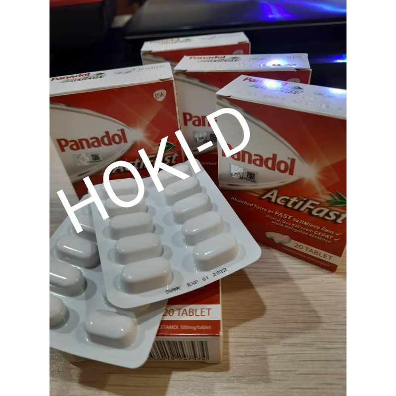 Panadol Actifast isi 10/Panadol merah /Panadol malaysia