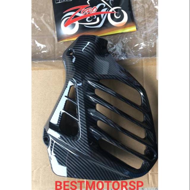 Cover Tutup Radiator Yamaha Nmax Old Carbone Cover Radiator Nmax Karbon