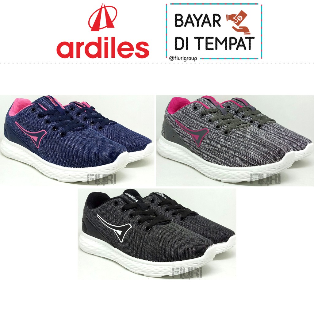 FIURI - ARDILES ORIGINAL - DRESROSA 37-40 GREY PINK - SEPATU KETS WANITA - SEPATU SNEAKERS WANITA - SEPATU OLAHRAGA SPORT WANITA - SEPATU CASUAL - SEPATU JOGGING LARI FITNESS GYM SENAM WANITA - SEPATU ANAK PEREMPUAN CEWEK-SEPATU SEKOLAH BERTALI SD SMP SMA