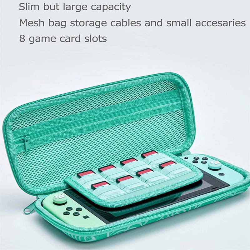 Gro Carry Bag For Switch OLED Travel Protecitve For Case Portable Storage Bag Box Untuk Switch Lite Aksesoris Dengan Kartu