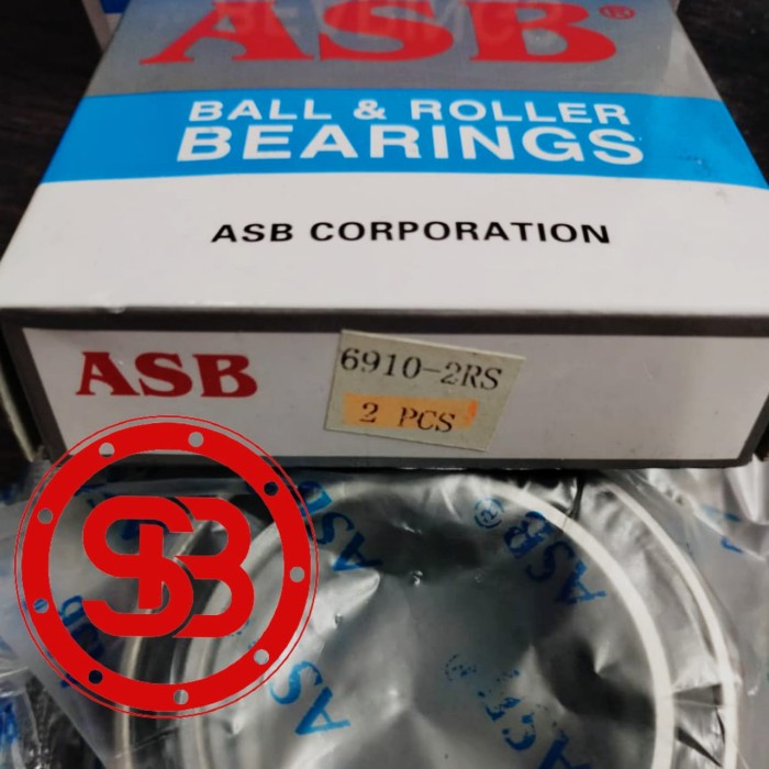 Bearing / Laker / Laher 6910 2RS ASB