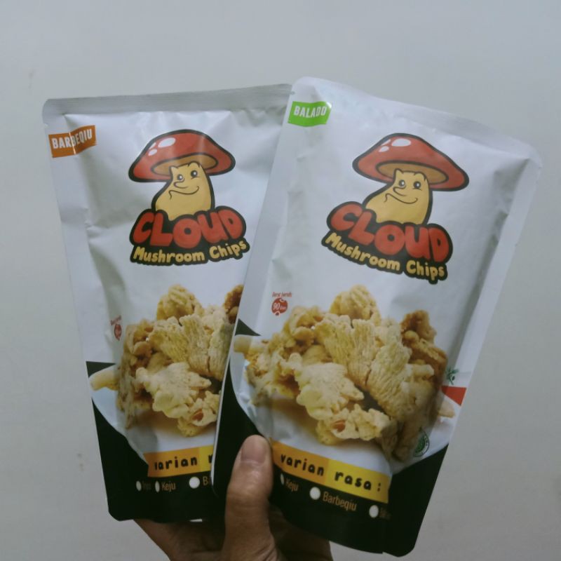 

[Promo] 2 pcs Cloud Mushroom Chips / Kelud Jamur Crispy