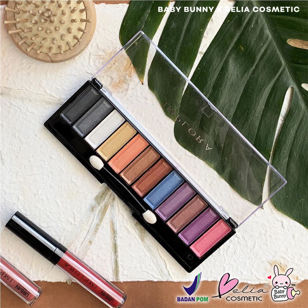 ❤ BELIA ❤ Implora Eyeshadow Pallete + Blush On ( Palet Eyeshadow ) Palette | BPOM