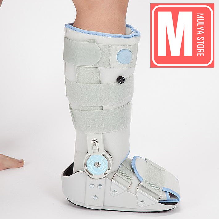 Ankle Walker Boot Rom Inflatable Brace With Range of Motion Control