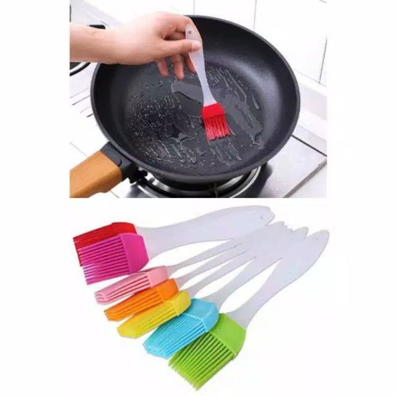 Kuas Oles Kue Roti BBQ / Kuas Oles Mentega Silicone